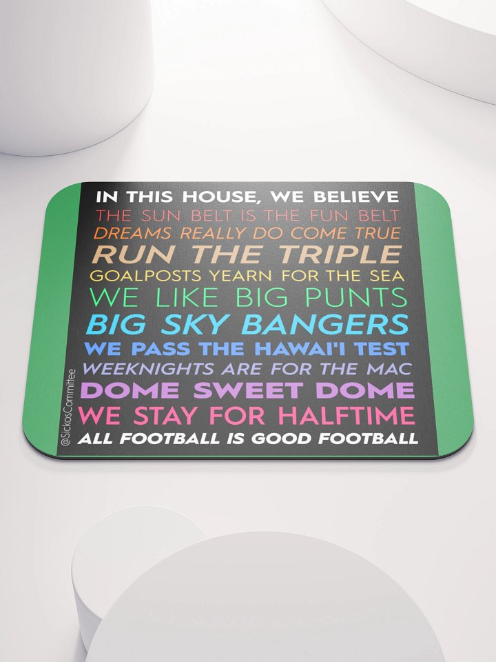 IN THIS HOUSE MOUSE PAD product image (1)
