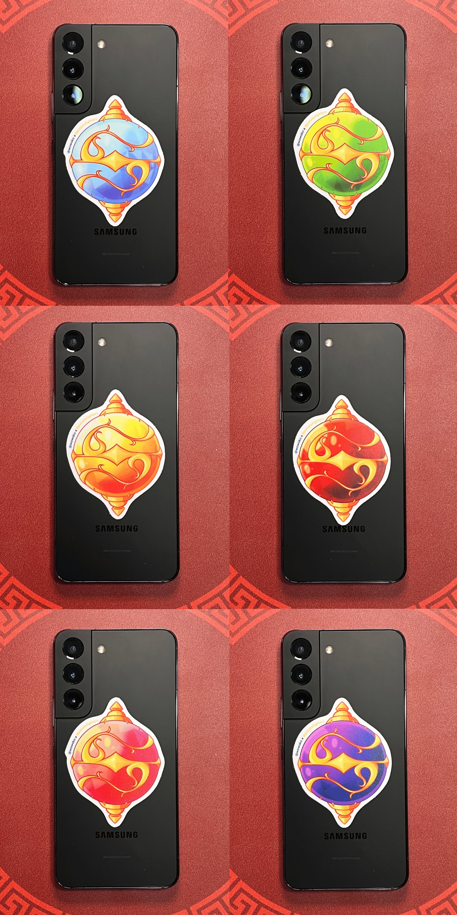 WoWoKo x Potato Fighters - Pal Spheres - Stickers product image (2)