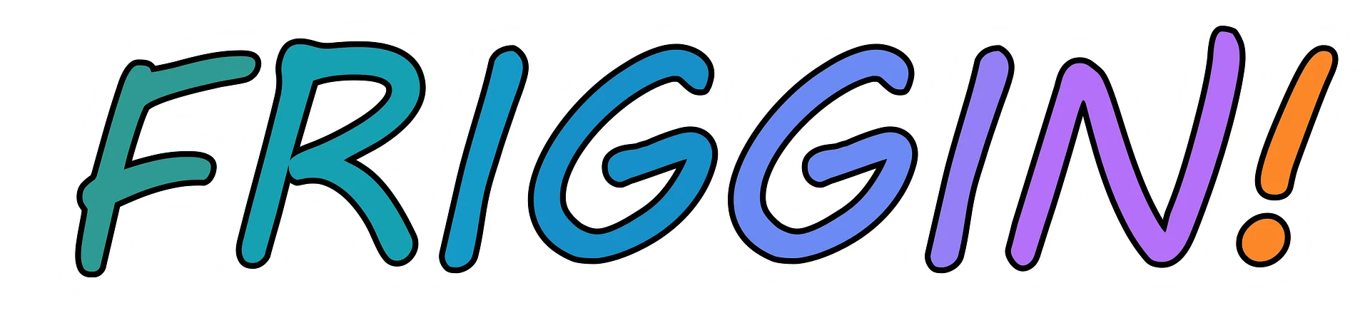 Friggin! Sticker product image (1)
