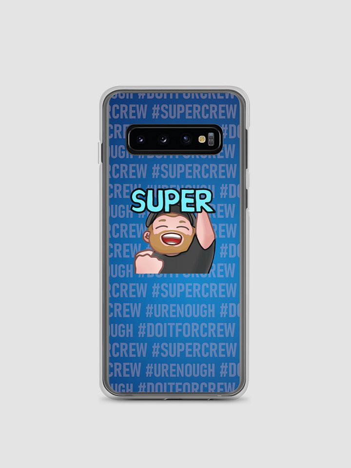 Super - Blue Clear Case for Samsung® product image (1)