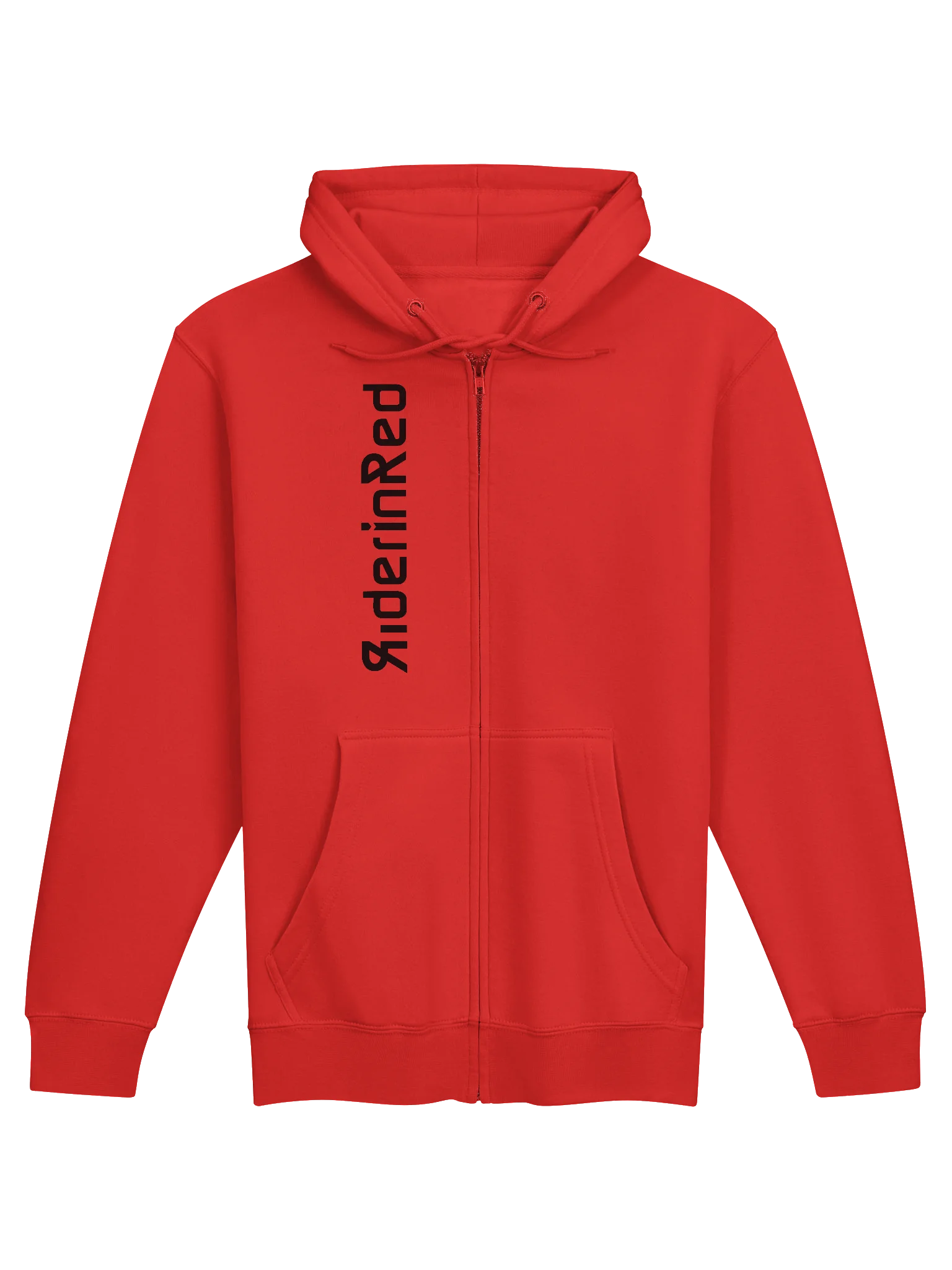 Rider In Red Zip-up Hoodie product image (1)