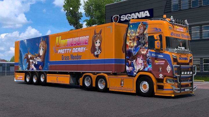 [ETS2] Grass Wonder - Uma Musume: Pretty Derby [Combo Skin] product image (1)