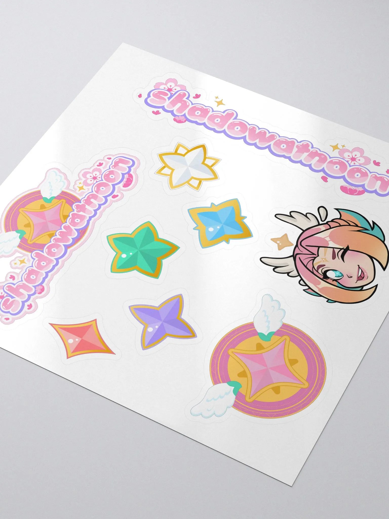 shadowatnoon stickers product image (3)