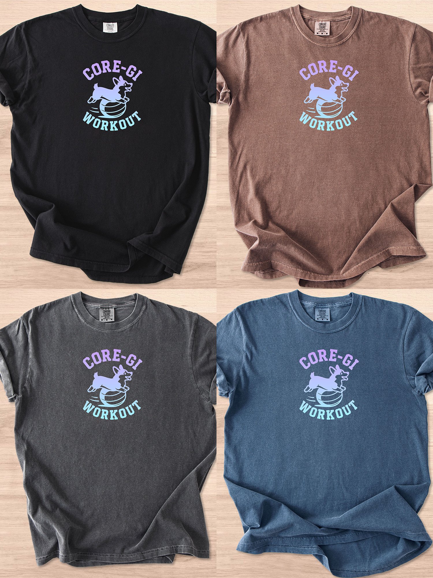 Core-gi Workout (Corgi) Tee product image (25)