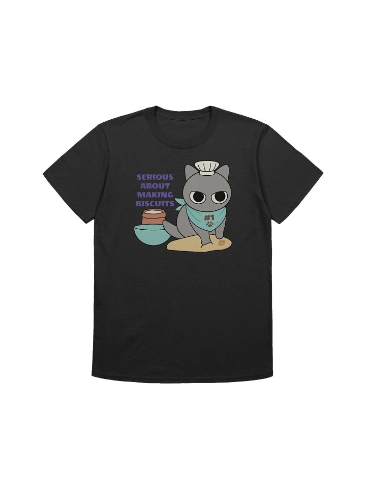 Biscuit Cat - Unisex Adult Super Soft Lightweight T-shirt product image (2)