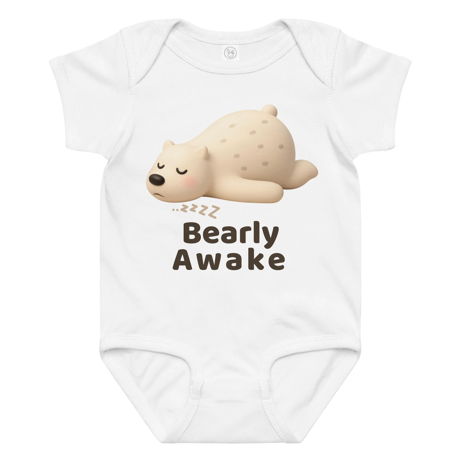 Bearly Awake Baby Onesie – Sleeping Bear Outfit product image (13)