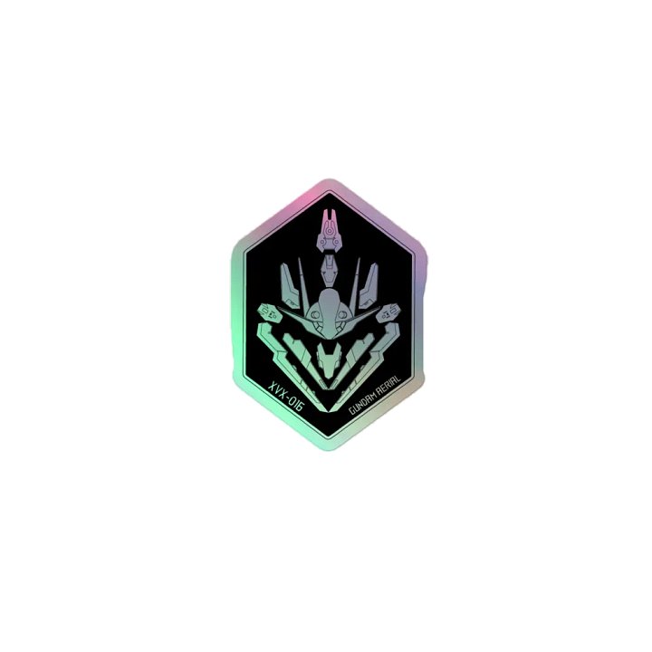 Gundam Aerial | Holographic Sticker product image (1)