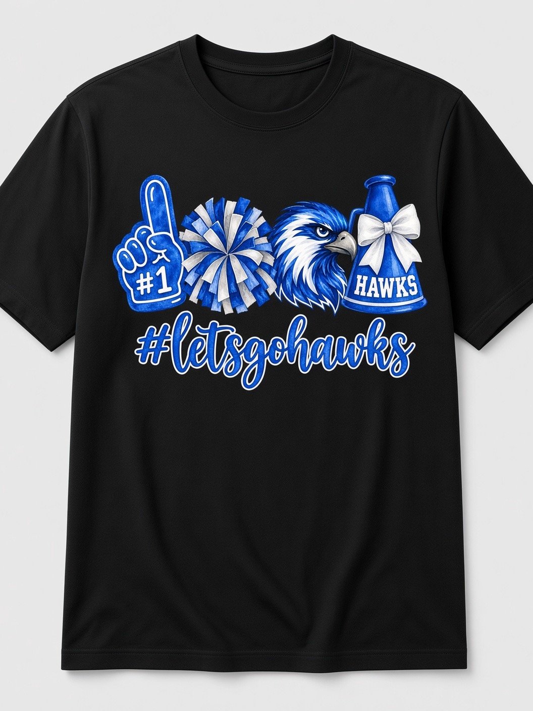 Lets Go Hawks Tee product image (1)