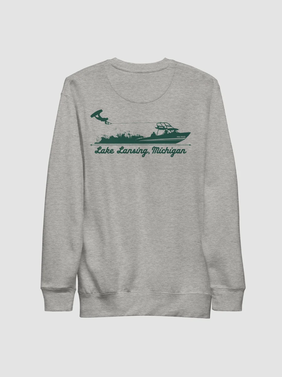 MSU Wake Lake Lansing Crewneck (Light) product image (3)