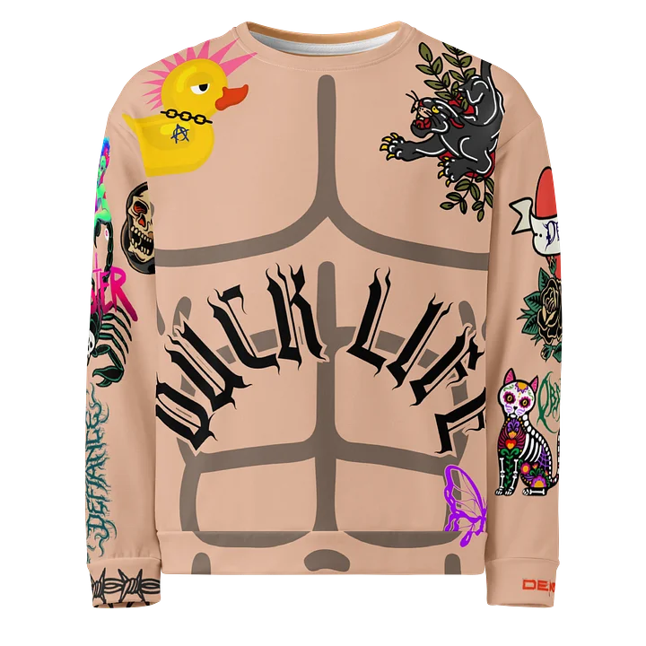 Odd Duck Collab Tattoo Sweater product image (1)
