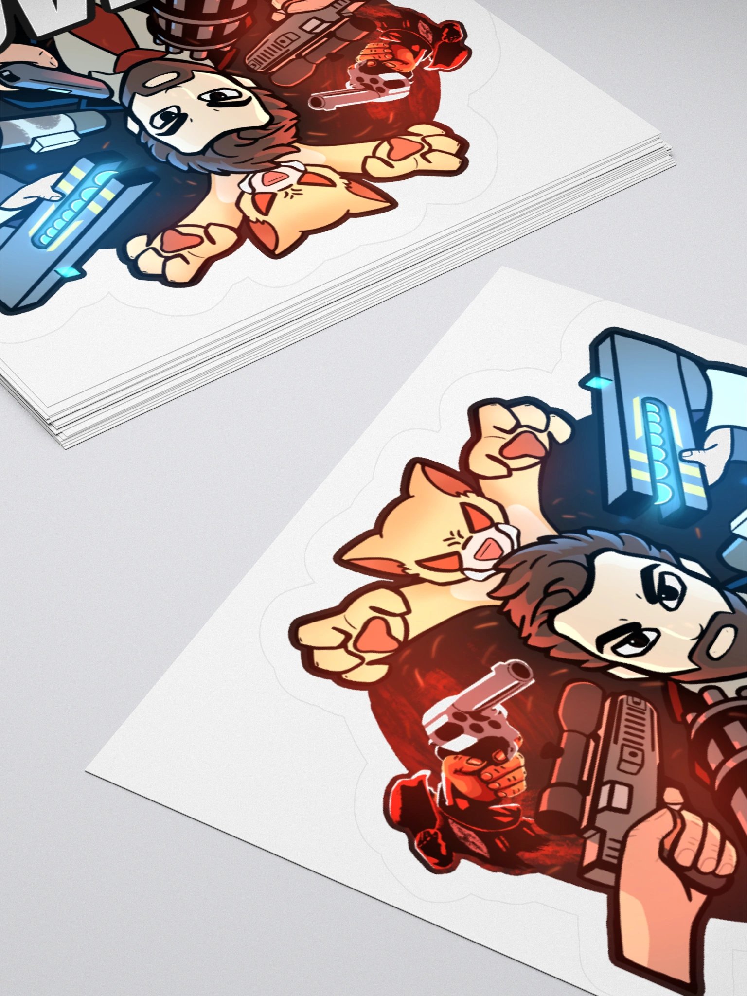 Surrounded by Chaos Sticker product image (7)