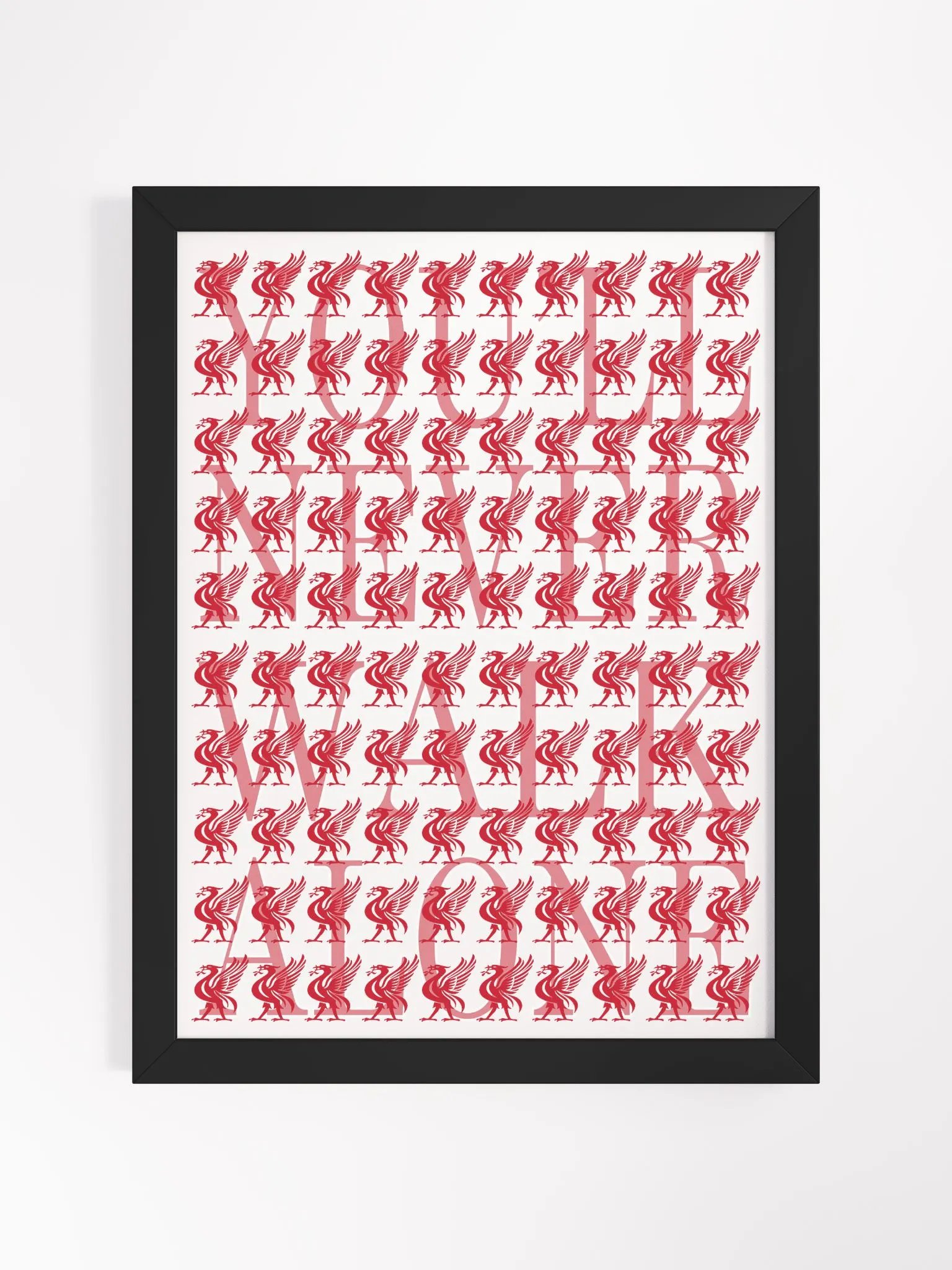 Liverpool FC - You'll Never Walk Alone - Framed High-Quality Matte Poster product image (2)