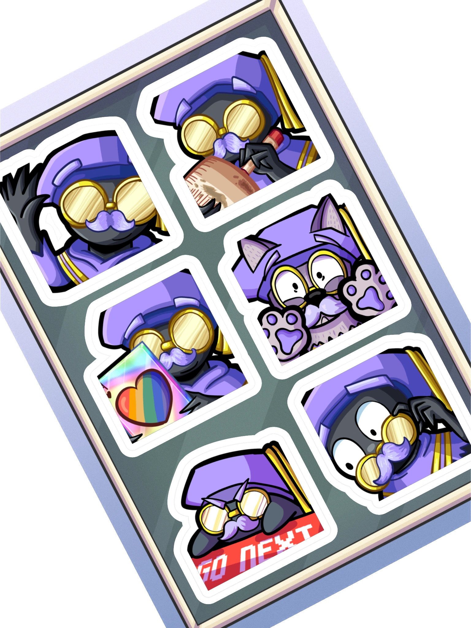 Doc Emote Sticker Sheet — Series 2 product image (1)