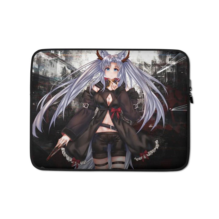 Darksu Kitsune Yandere Laptop Sleeve product image (1)