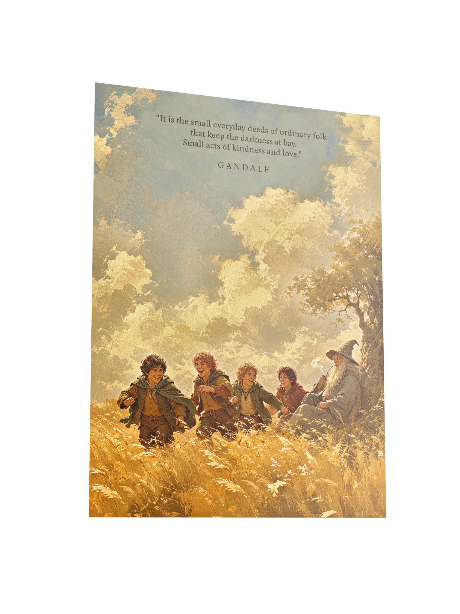Gentle Hearts Beyond the Shadow's Reach — Fine Art Print product image (3)