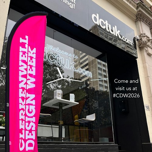 📍 Heading to Clerkenwell Design Week? Make a Pitstop at DCTUK!

The energy in EC1 is about to be electric, and while you’re o...