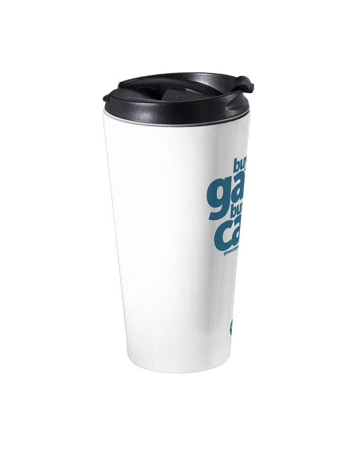 Burn Cash Travel Mug Launch Edition product image (2)