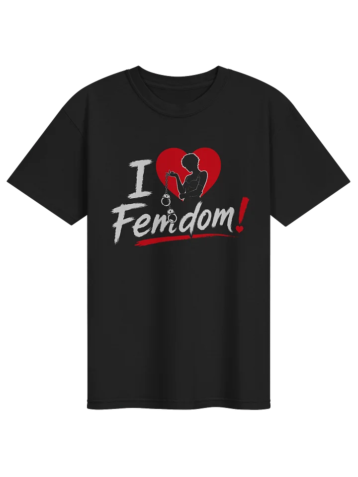 I Love Femdom! – Gothic Heart Sticker Design product image (2)
