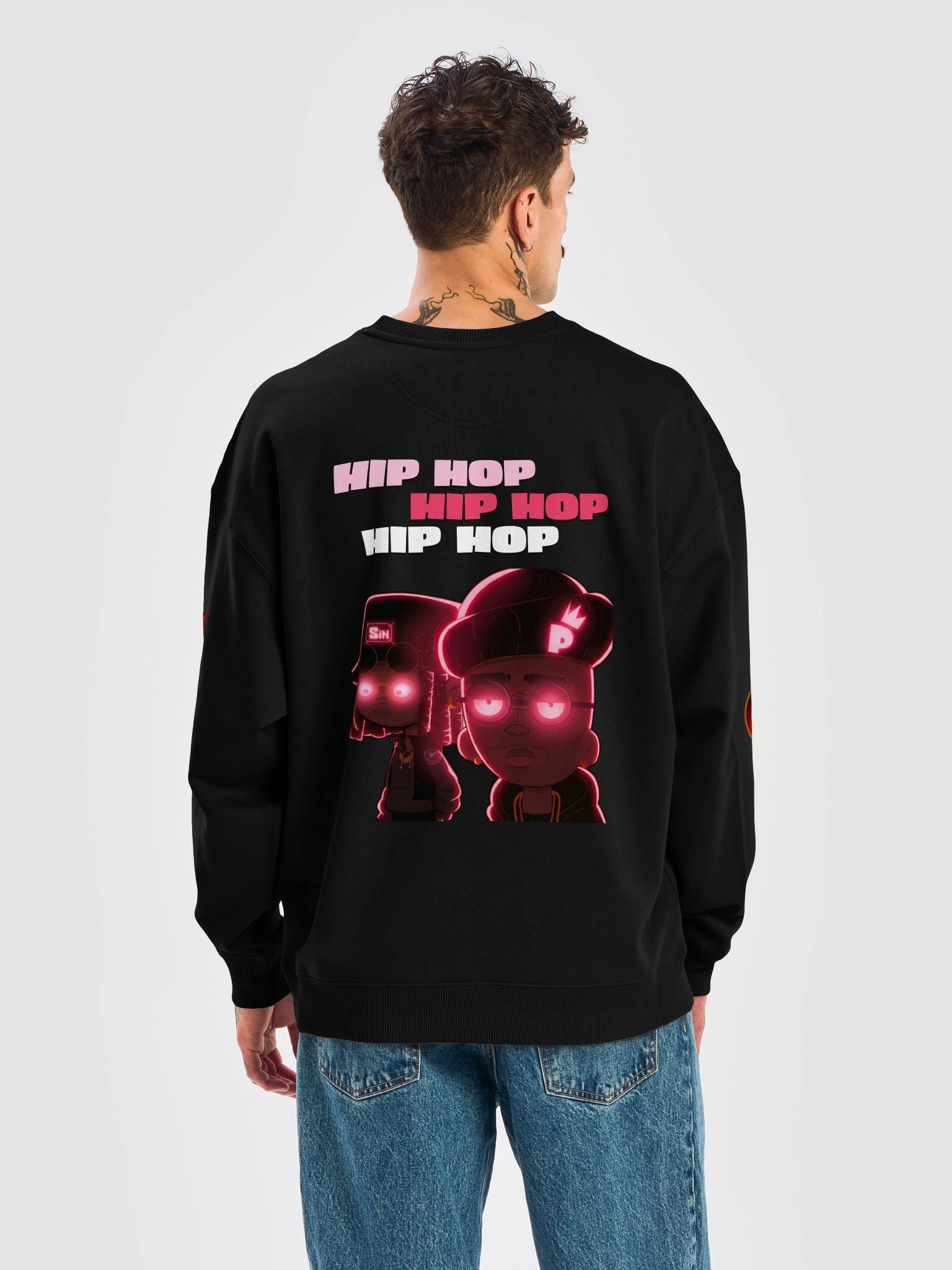 Thought Crimez Oversized Sweatshirt product image (6)