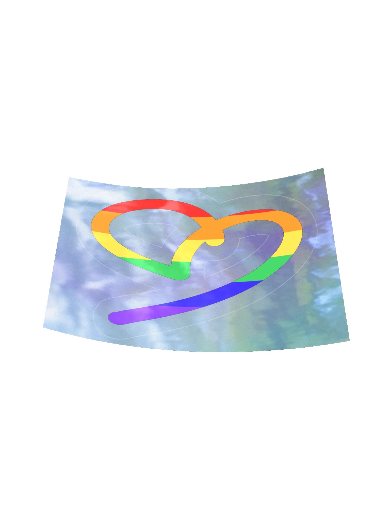 Pride Heart Holo Sticker product image (18)