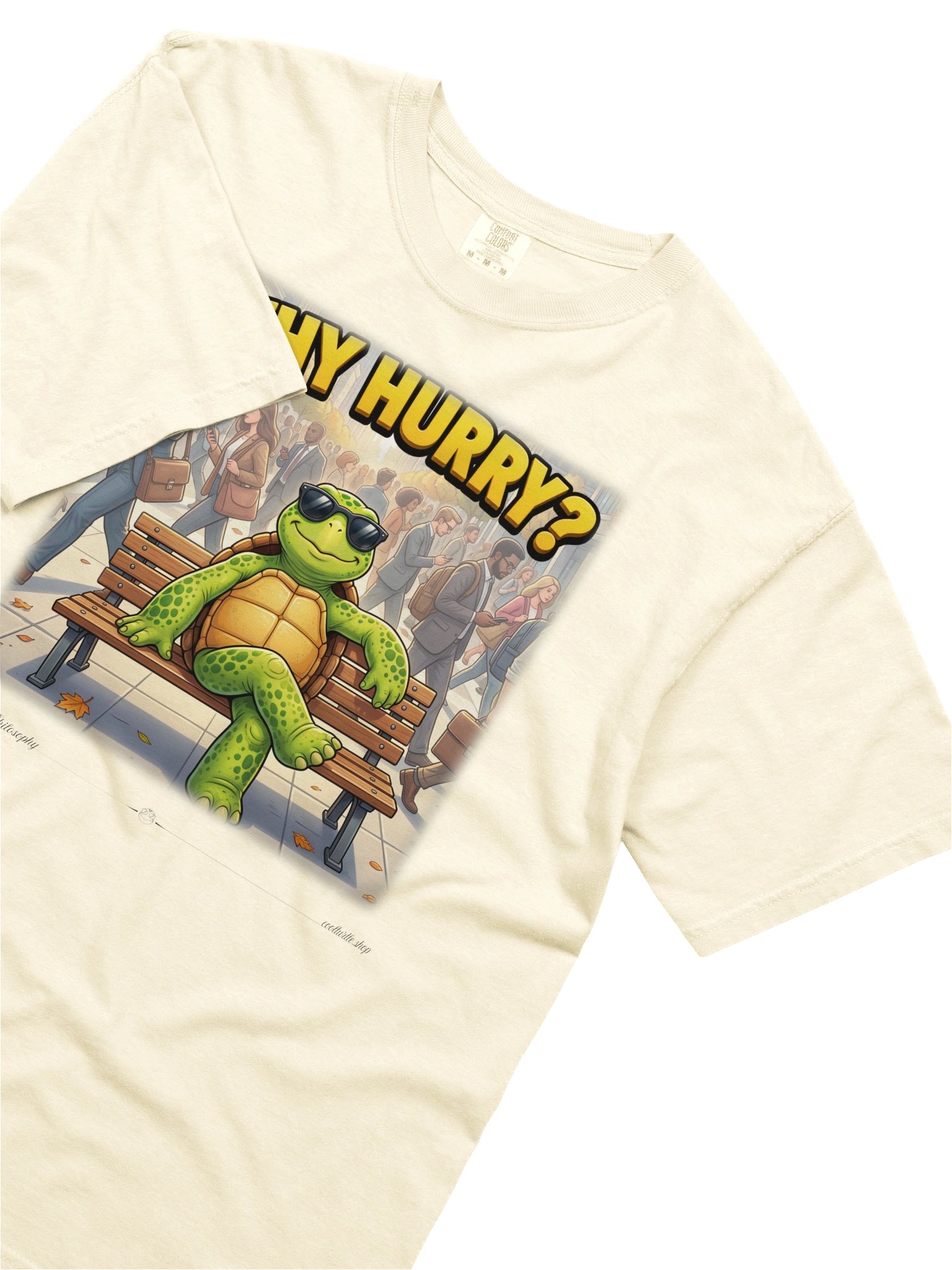 WHY HURRY? — Comfort Colors 1717 Heavyweight T-Shirt product image (7)