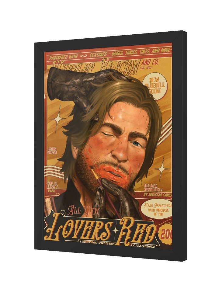 Marked Up Cowboy With Frame product image (2)