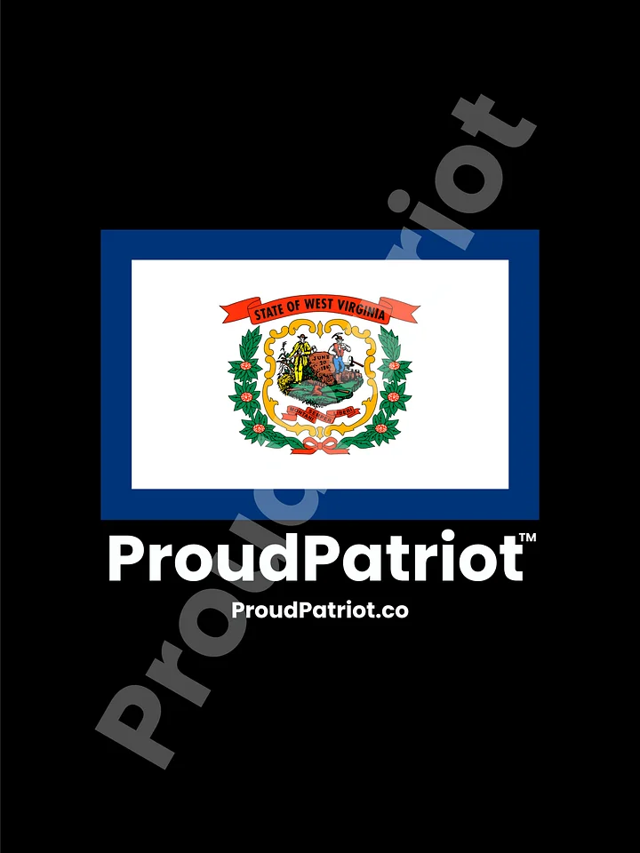 West Virginia Proud Screensaver Dark Mode product image (1)