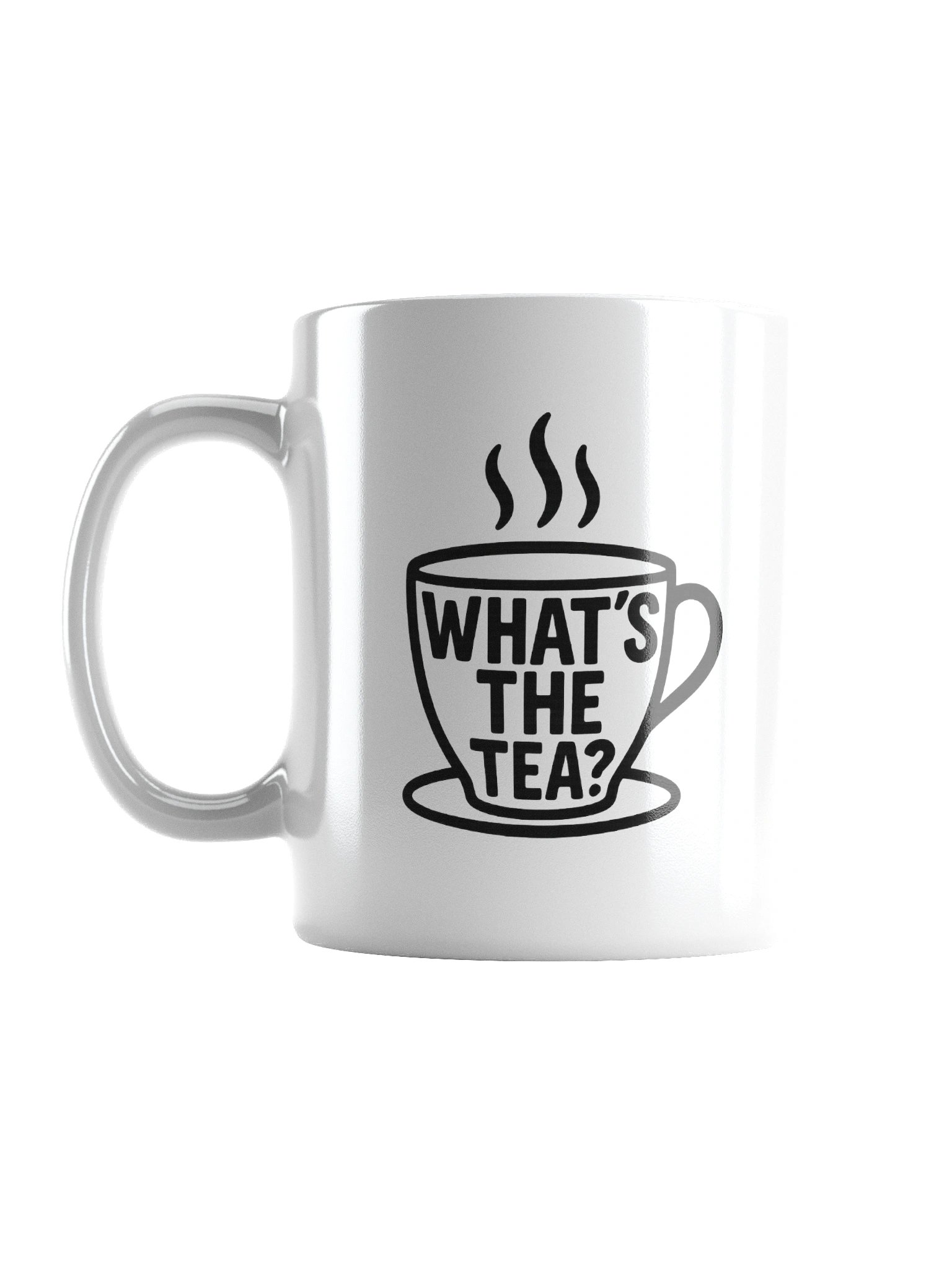 What's The Tea? Mug - White product image (1)
