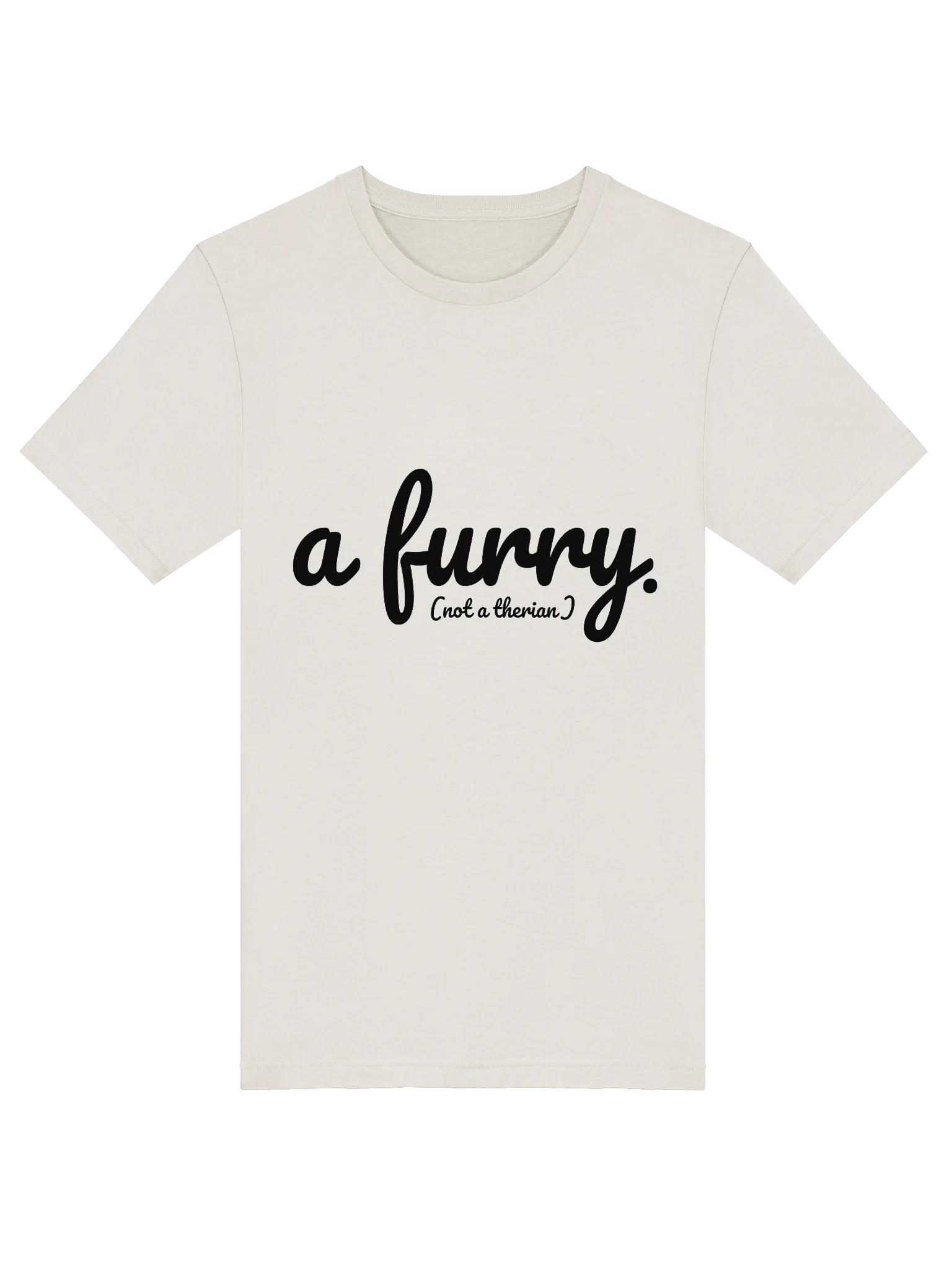 Clearly a furry t-shirt (light edition) product image (5)