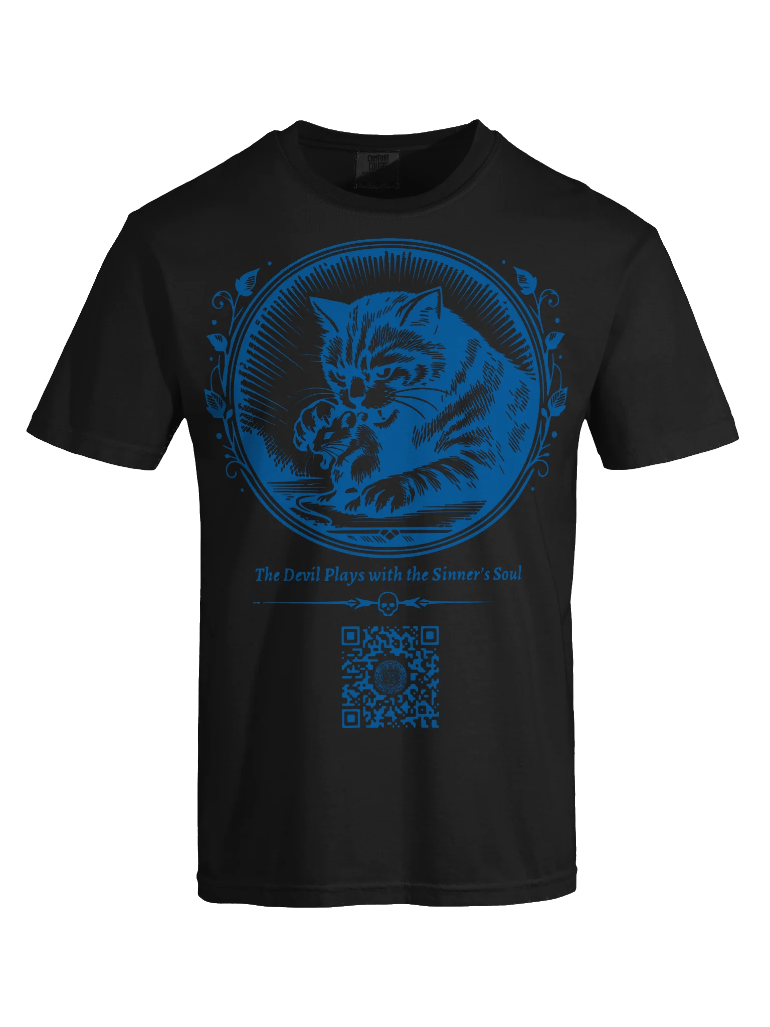Cat and Mouse (Color on Black/White) product image (7)