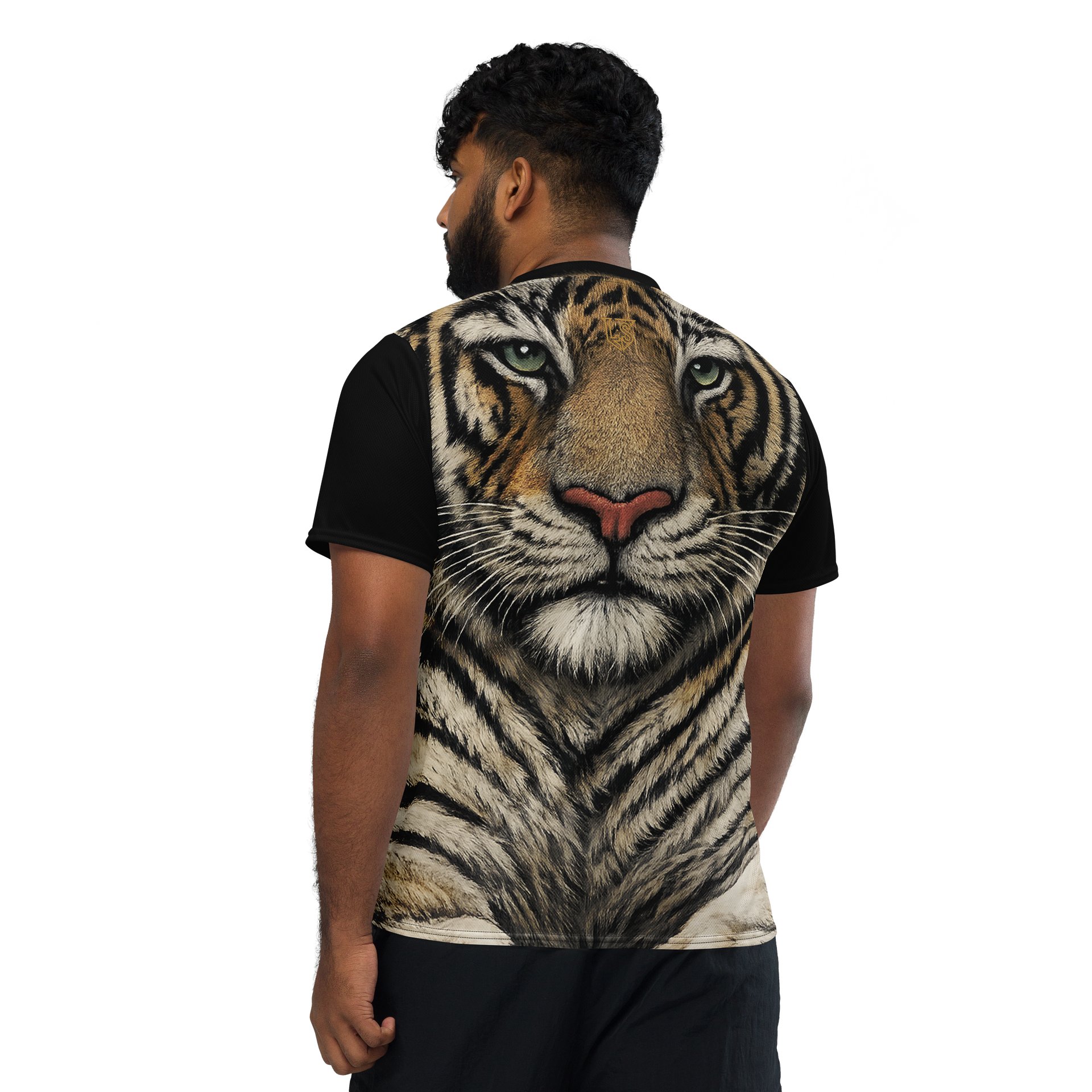 Lafate Store Designer Shirt Black - Tiger Back product image (1)
