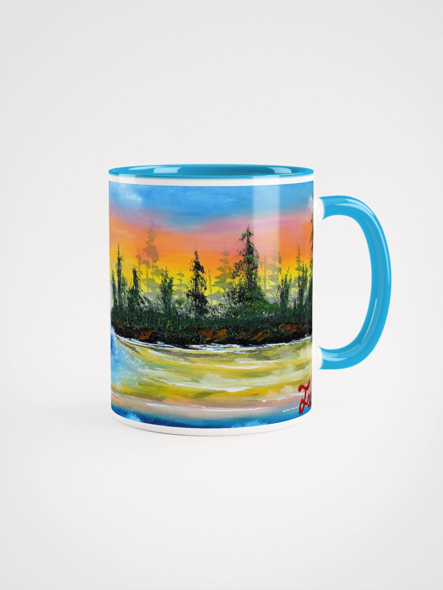 The Sunset Waterfall (Mug) product image (1)