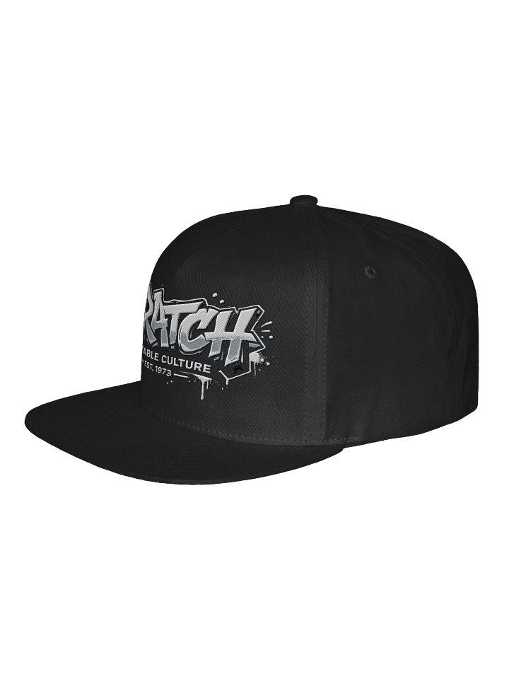 SCRATCH LOGO SNAPBACK - GRAFFITI VERSION (WHITE) product image (6)