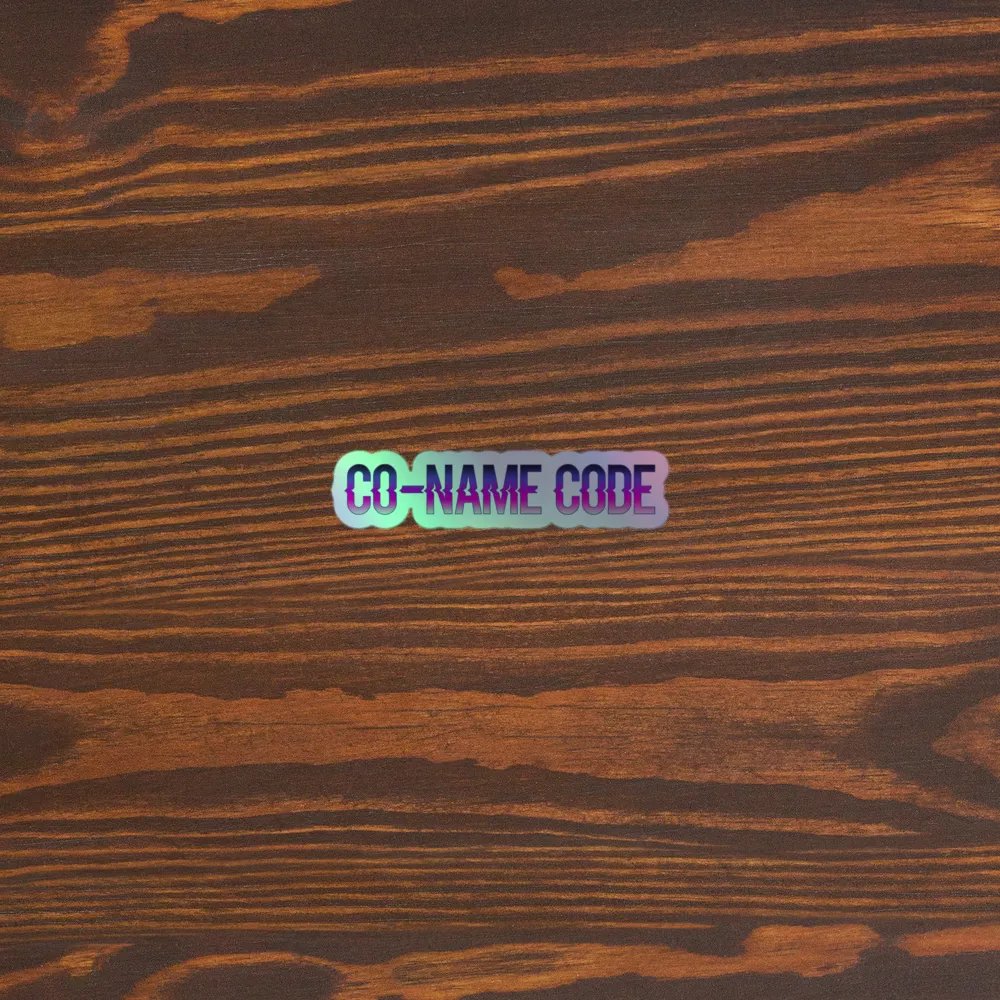 CO-NAME CODE Kiss-Cut Sticker Sheet product image (5)