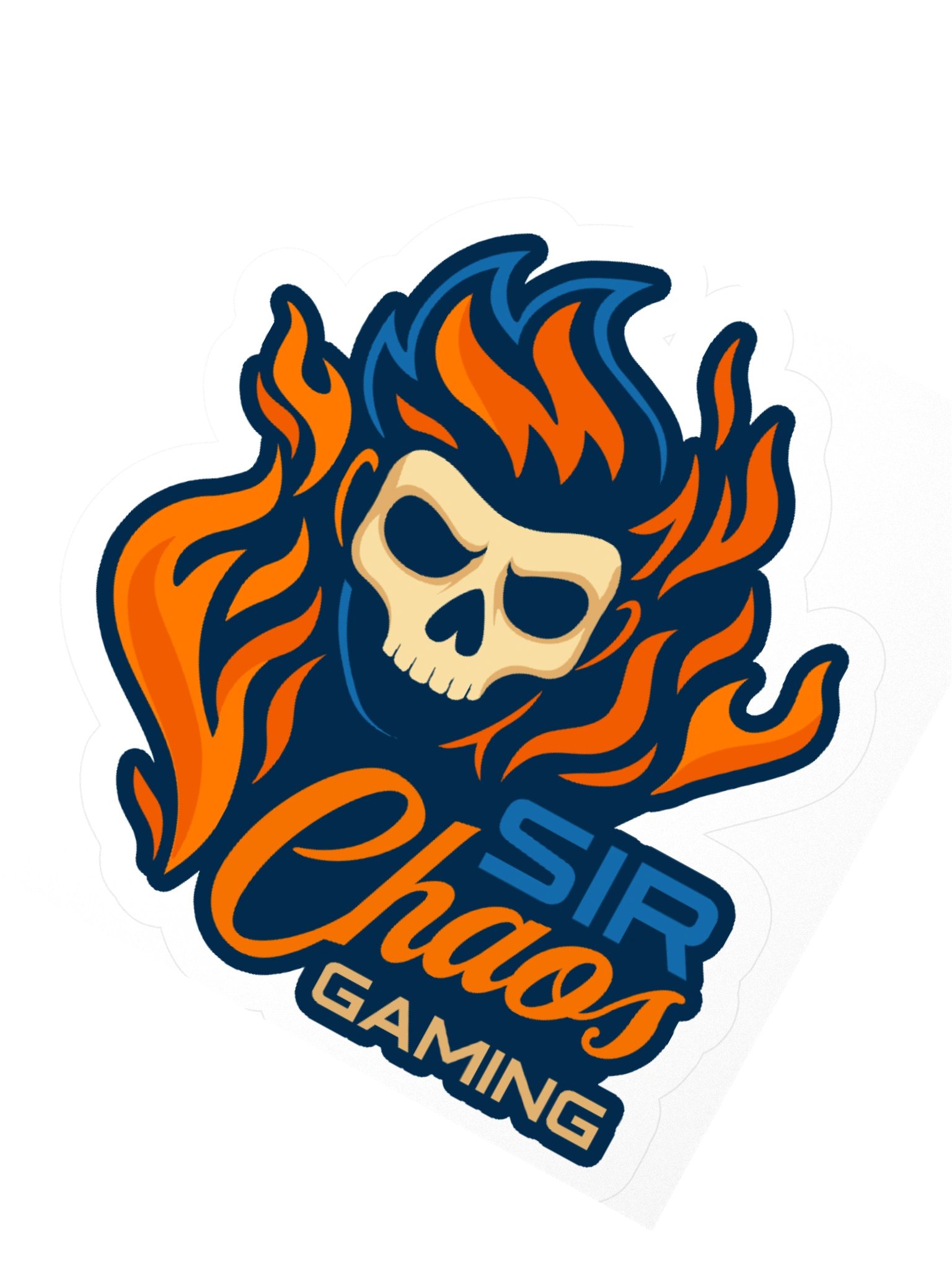 Sir Chaos Gaming Logo Sticker product image (6)