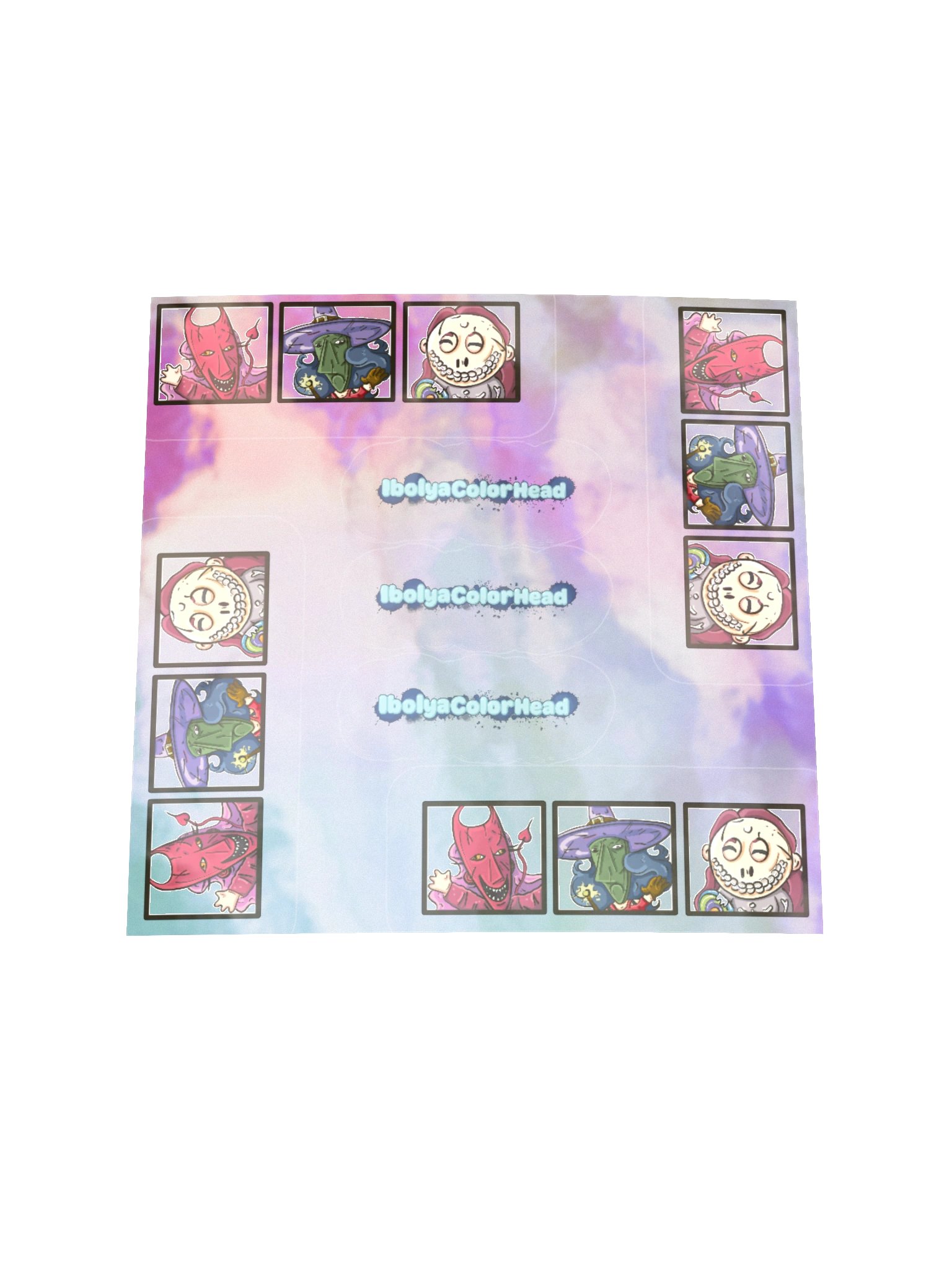 iboLock, iboShock and iboBarrel Holographic Stickers product image (1)