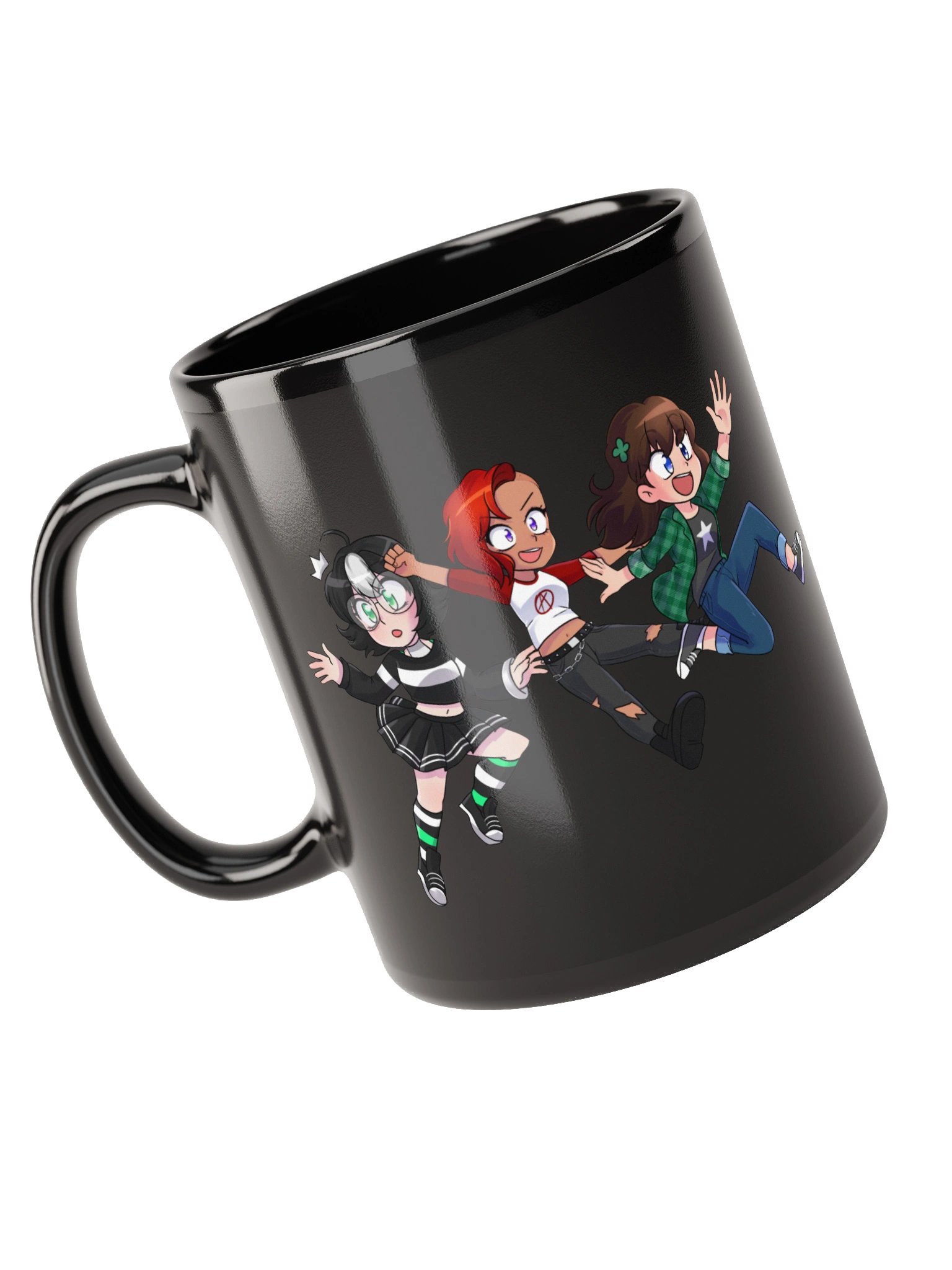 OtherWorlders Lefty Black Mug product image (3)