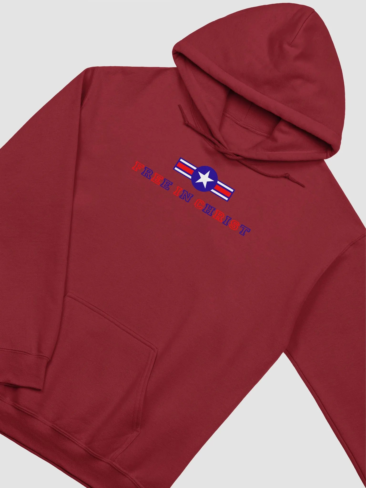 Free In Christ Patriotic Hoodie product image (1)