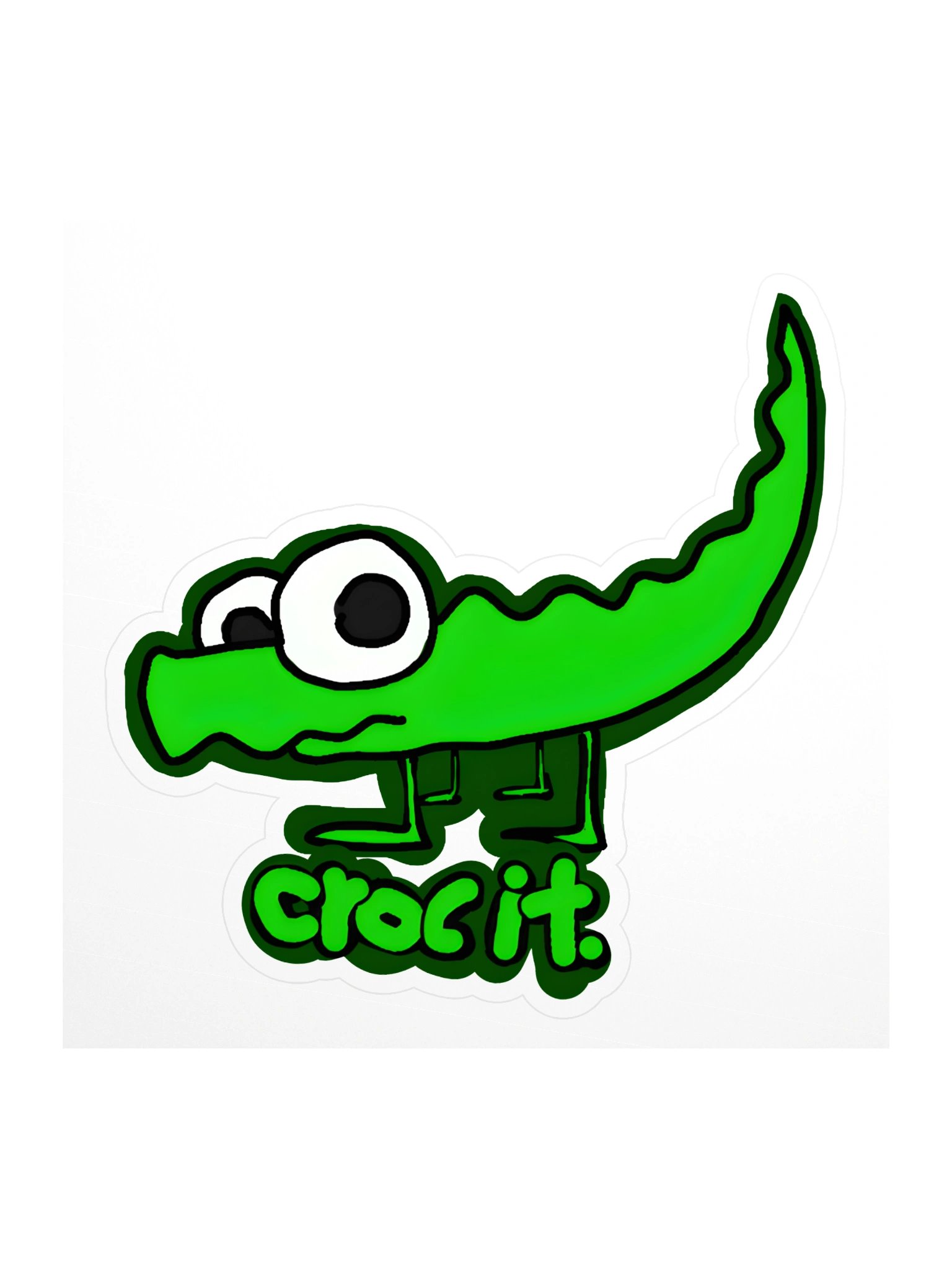 Big Croc It Sticker product image (1)