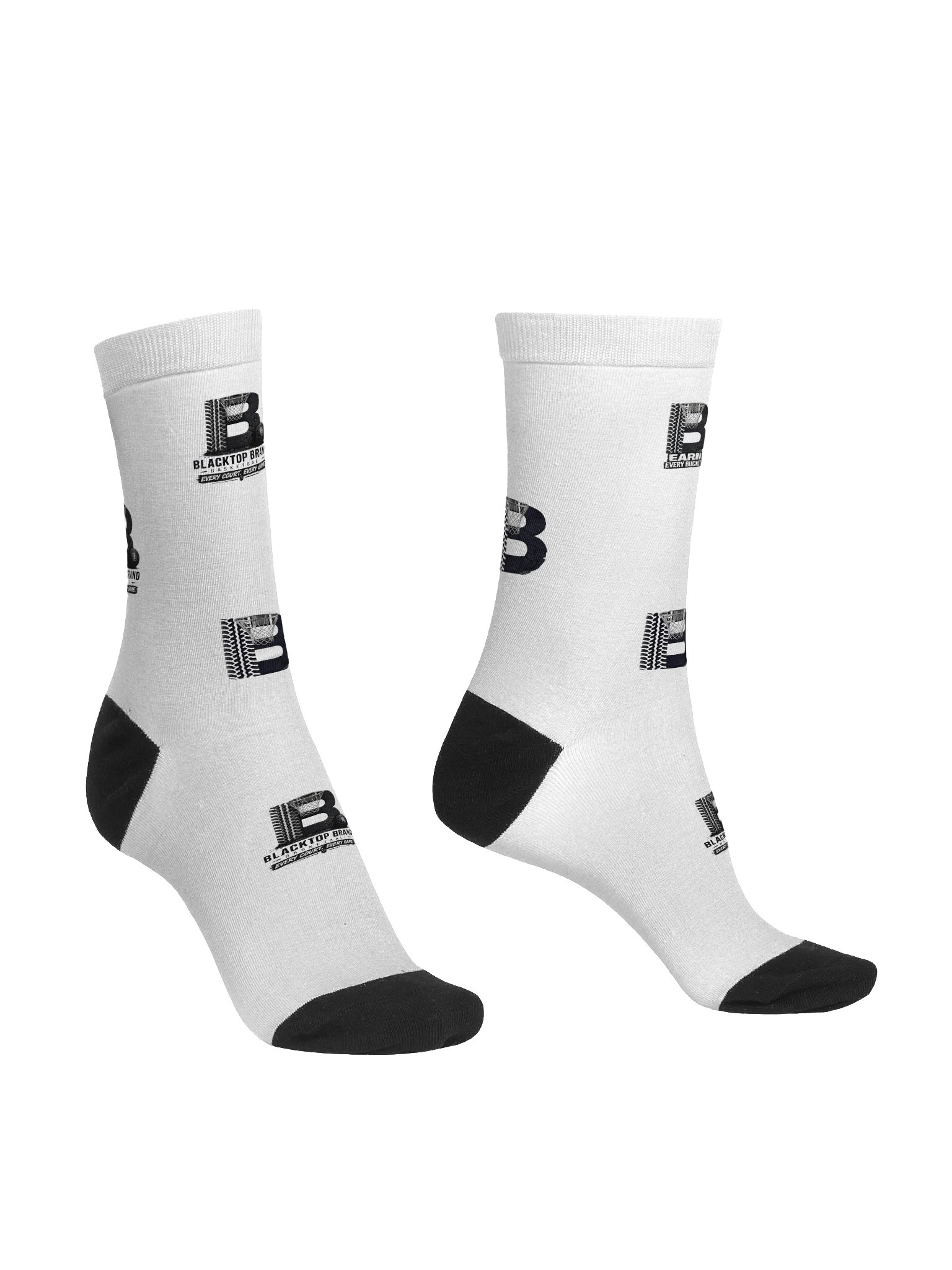 Blacktopbrand Graphic Crew Socks product image (3)