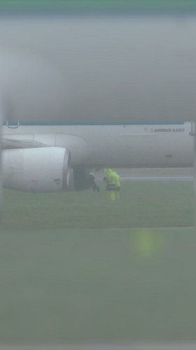 Engineer Emerges from an Engine! (Ground Engineer Climbs Out of Aer Lingus Airbus Nacelle)

Follow for more! 👤

A great video...