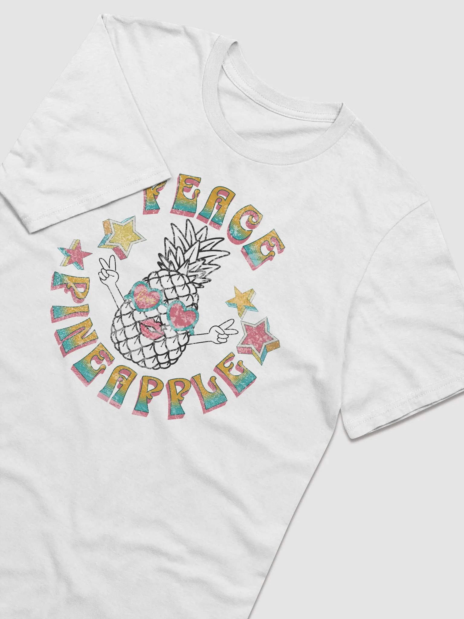 Peace, Love, Pineapple T-shirt product image (8)