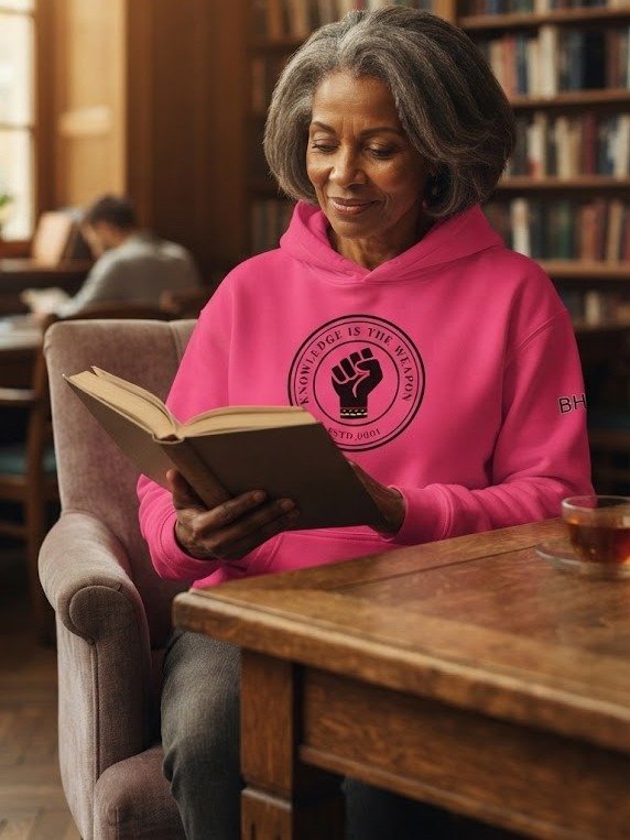 Knowledge is the Weapon Fist | Hoodie | Originology | Black History X product image (3)