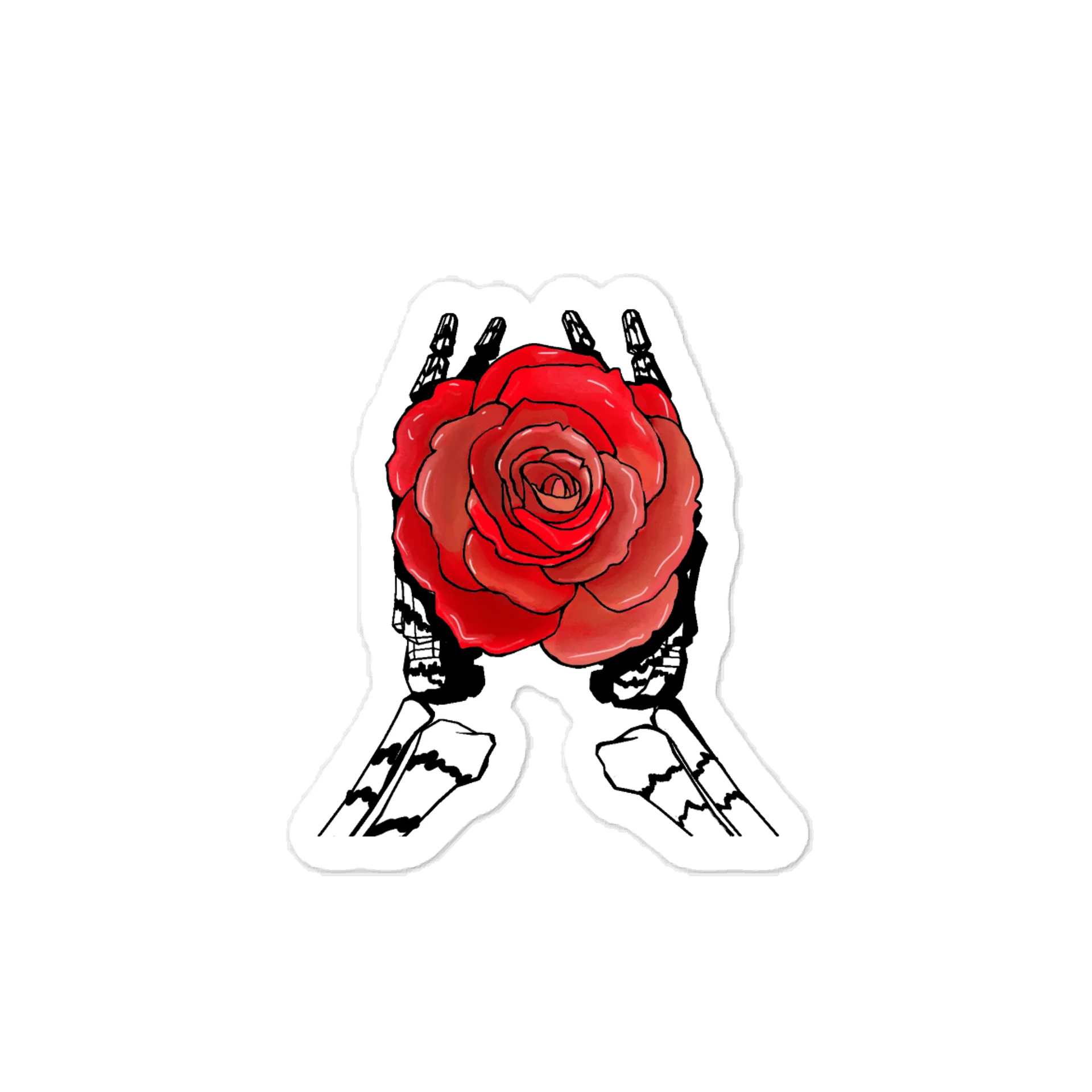 Skeleton Holding Flower product image (1)