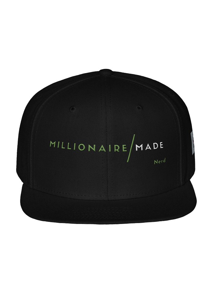 Millionaire Made Nerd Snapback product image (1)