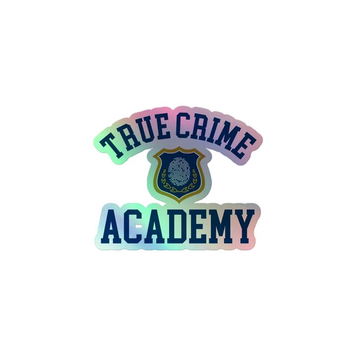 True Crime Academy Sticker product image (1)