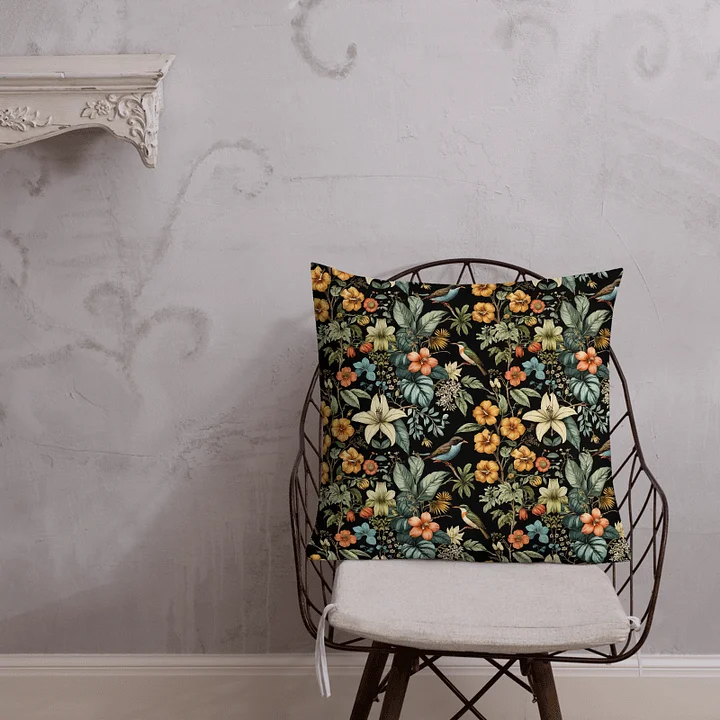 Lush Garden All-Over Print Pillow product image (2)