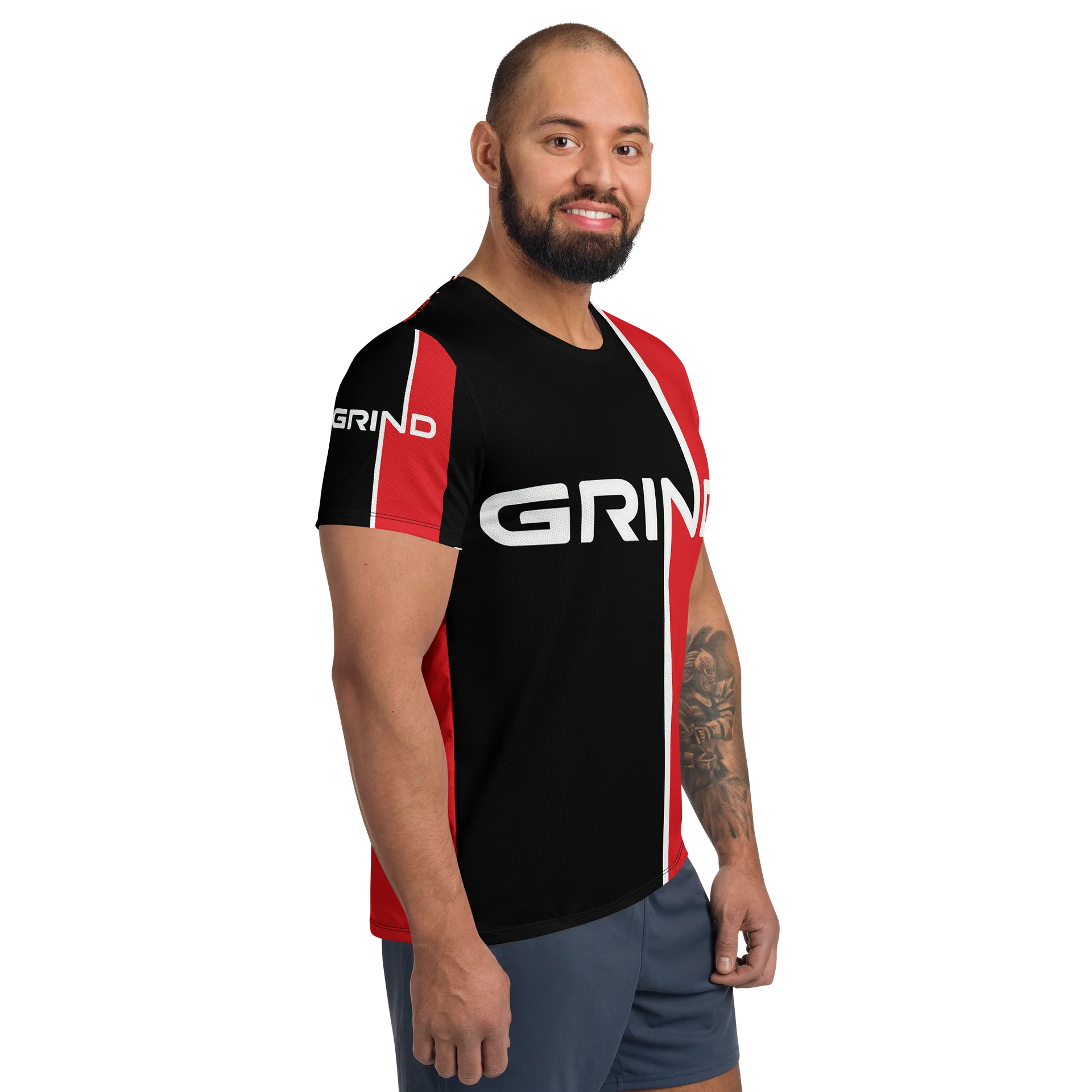 Grind Split Identity All-Over Athletic Tee product image (4)