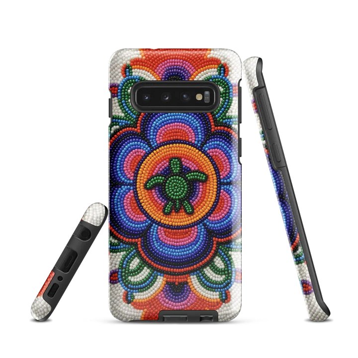 Turtle on flower Samsung® Tough Case product image (1)