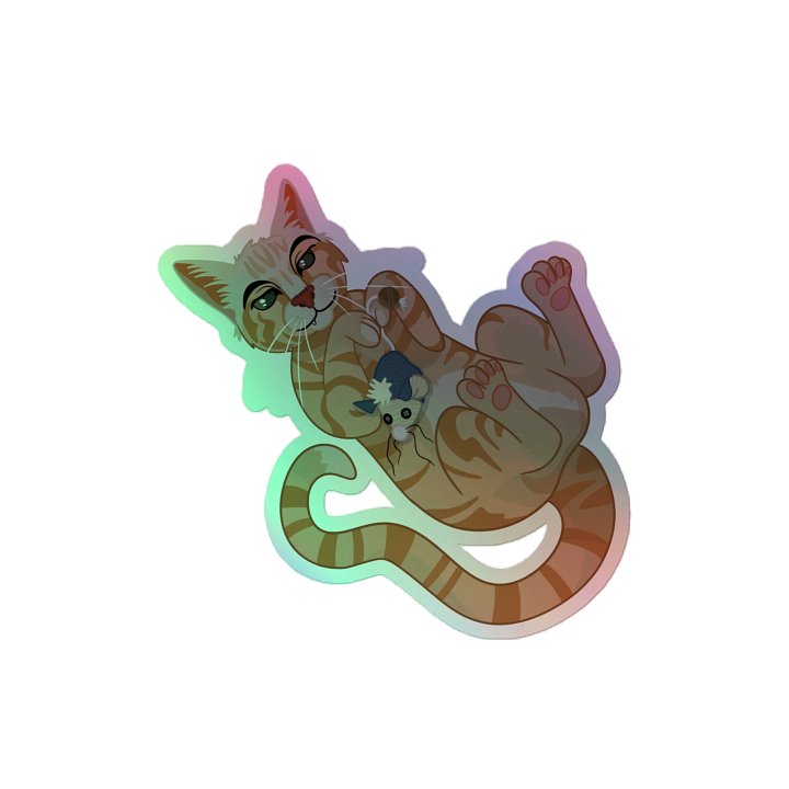 Squiggle Holographic Sticker product image (2)